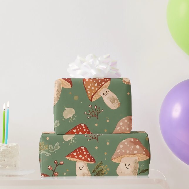 Mushroom Wrapping Paper (Creator Uploaded)