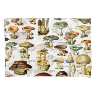 MUSHROOMS 4 PILLOWCASE