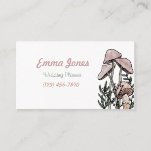 Mushrooms Business Card