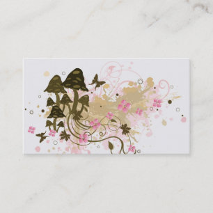 Mushrooms Business Card