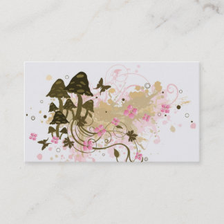Mushrooms Business Card