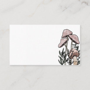 Mushrooms Business Card