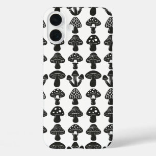 Mushrooms iPhone 16 Plus Case