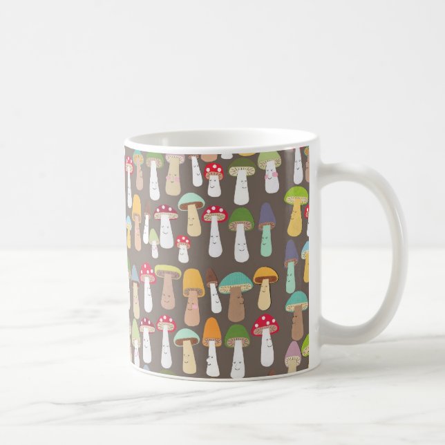 mushrooms coffee mug (Right)