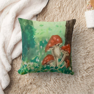 Mushrooms Cushion