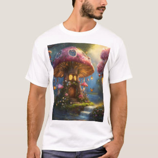 mushrooms cute fantasy dreamcatcher T-Shirt