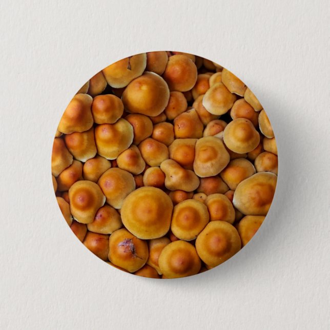 Mushrooms Fungus 6 Cm Round Badge (Front)