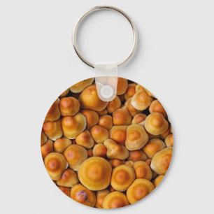 Mushrooms Fungus Key Ring