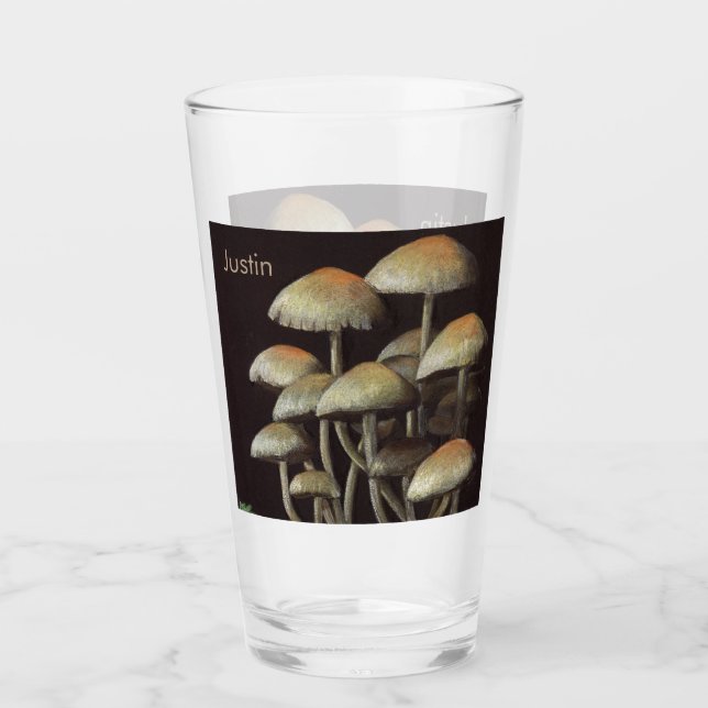 Mushrooms Glass (Front)