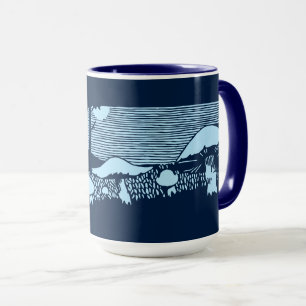 Mushrooms In Moonlight Mug