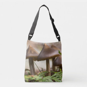 Mushrooms in the Forest Crossbody Bag