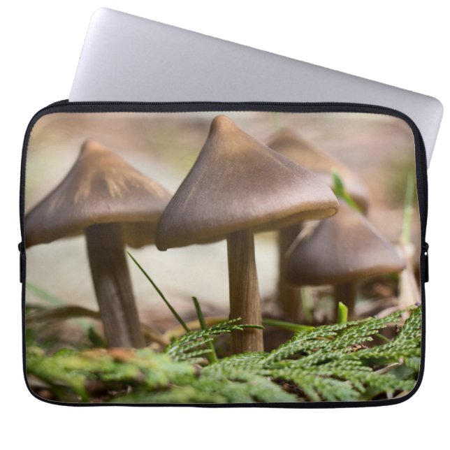 Mushrooms in the Forest  Laptop Sleeve (Front)