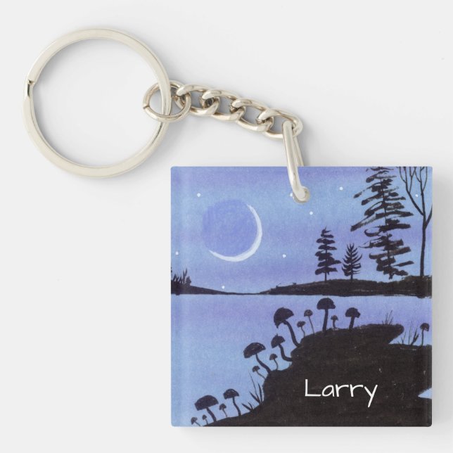 Mushrooms Key Ring (Front)