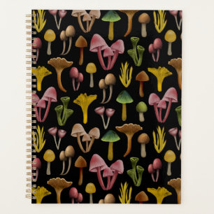 Mushrooms, Lichen & Colourful Fungi Planner