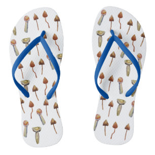 Mushrooms Magic Flip Flops