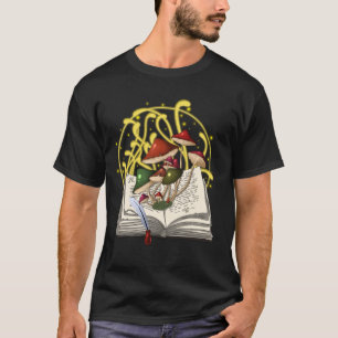 Mushrooms magical book T-Shirt