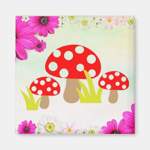 Mushrooms Magnet