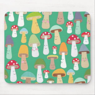 mushrooms mouse mat