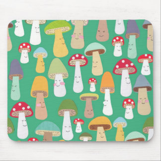 mushrooms mouse mat
