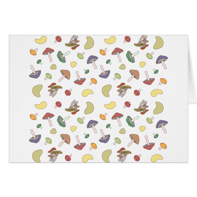 Mushrooms Pastel (Front Horizontal)