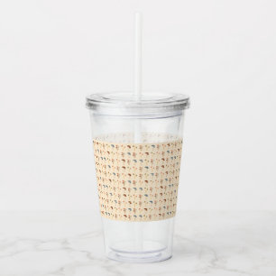 Mushrooms Pattern Acrylic Tumbler