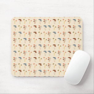 Mushrooms Pattern Mouse Mat
