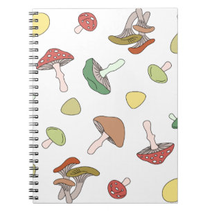 Mushrooms Pattern Notebook