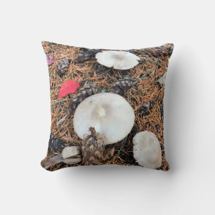 Mushrooms & Pine Cones Cushion