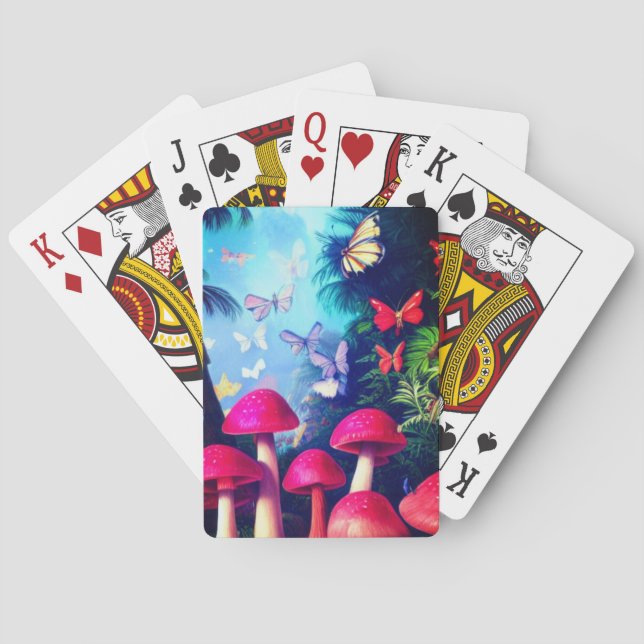 Mushrooms Playing Cards (Back)