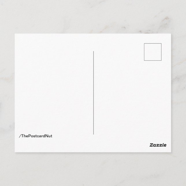 Mushrooms Postcard (Back)