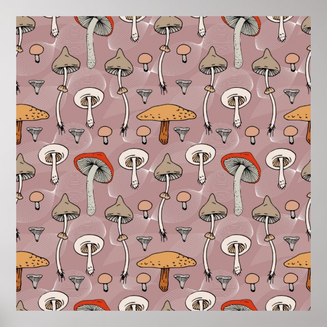 Mushrooms  poster (Front)