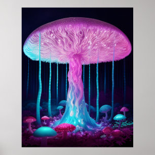 Mushrooms poster