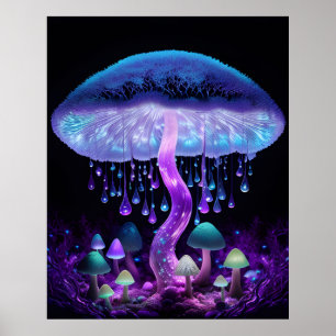 Mushrooms poster