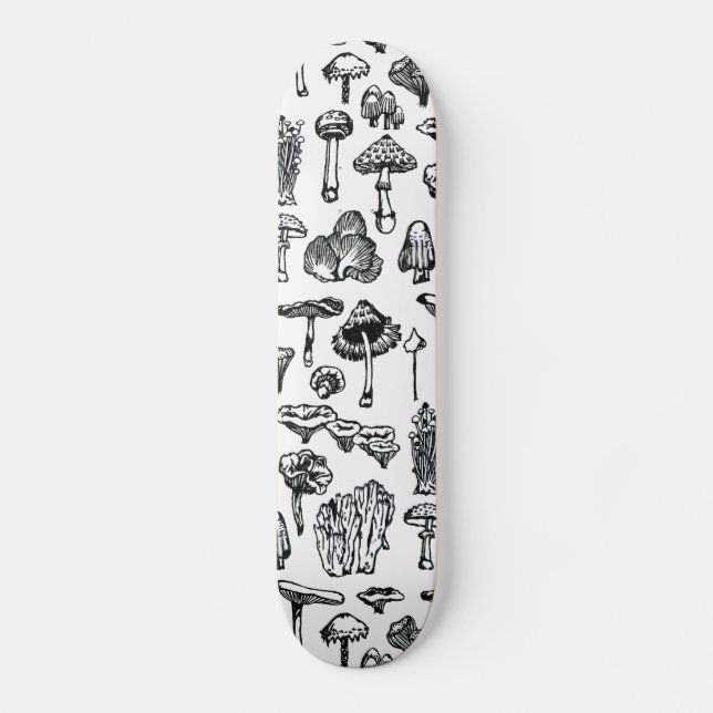 Mushrooms Skateboard (Front)