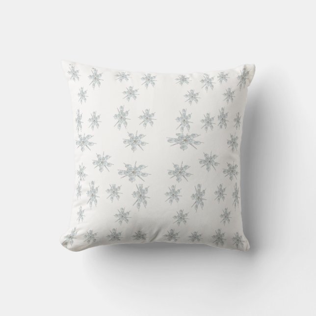 Mushrooms Stars Cushion (Front)