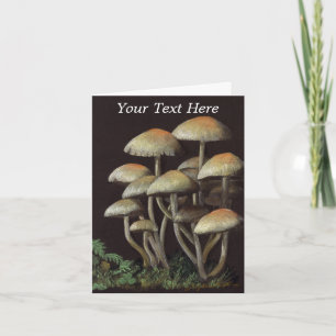 Mushrooms Thank You Card
