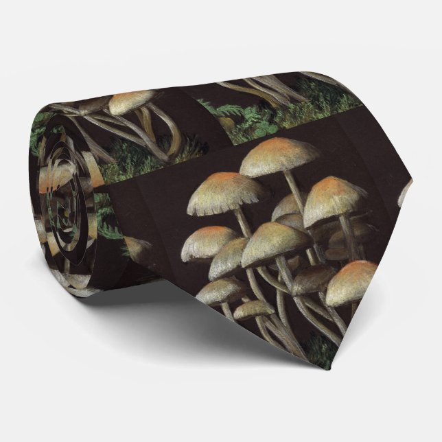 Mushrooms Tie (Rolled)