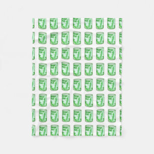 Mushy Peas Fleece Blanket