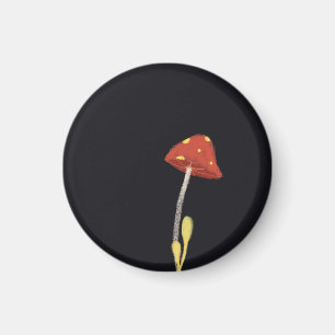 Mushy red black night forest magnet smurf habitat
