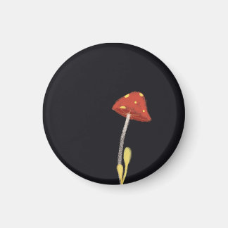 Mushy red black night forest magnet smurf habitat