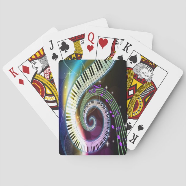 Music 1 Playing Cards (Back)