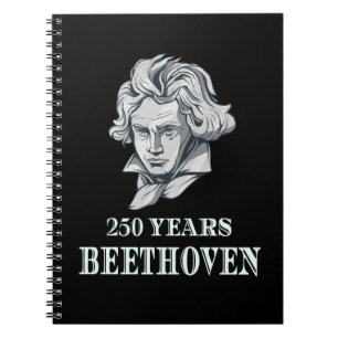 Music - 250 Years Of Ludwig van Beethoven Notebook
