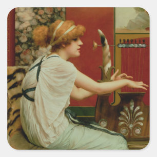 Music 2 square sticker
