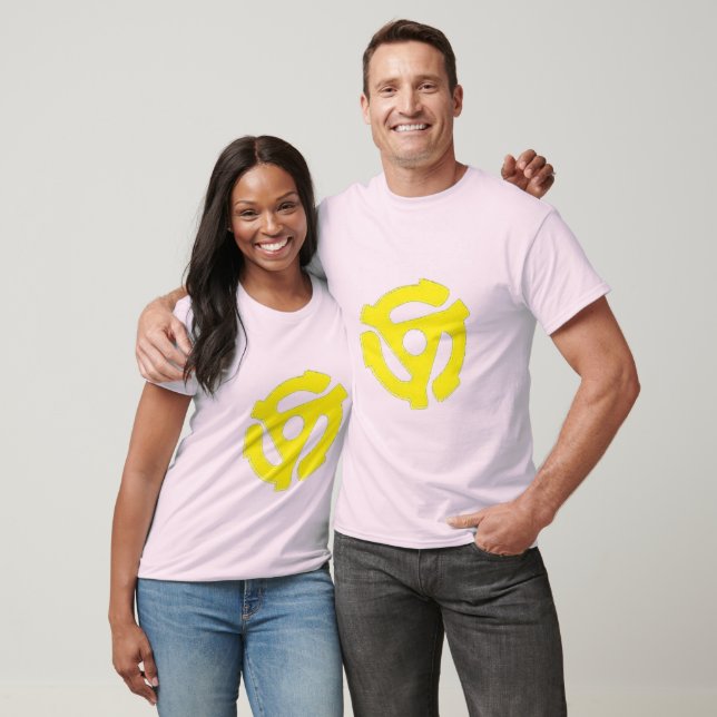 music 45 spindle T-Shirt (Unisex)