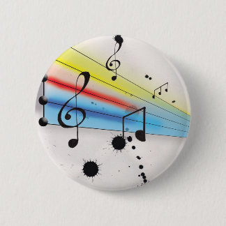 Music 6 Cm Round Badge