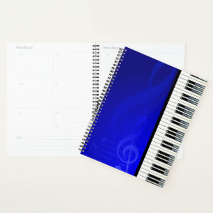 Music 6 Spiral Weekly/Monthly Planner