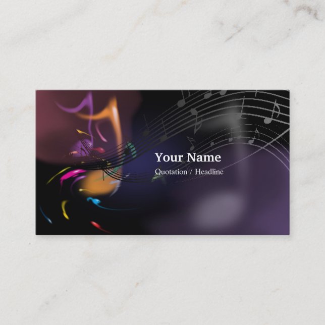 Music 7 Business Card (Front)