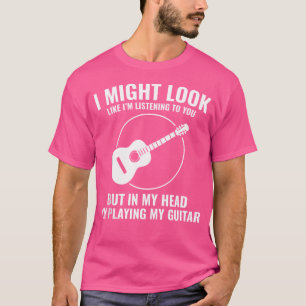 Music Acoustic Guitar Notes Chord Collection T-Shirt