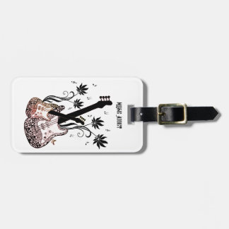 Music Addict Luggage Tag