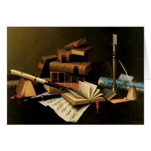 Music and Literature by William Harnett, Fine Art